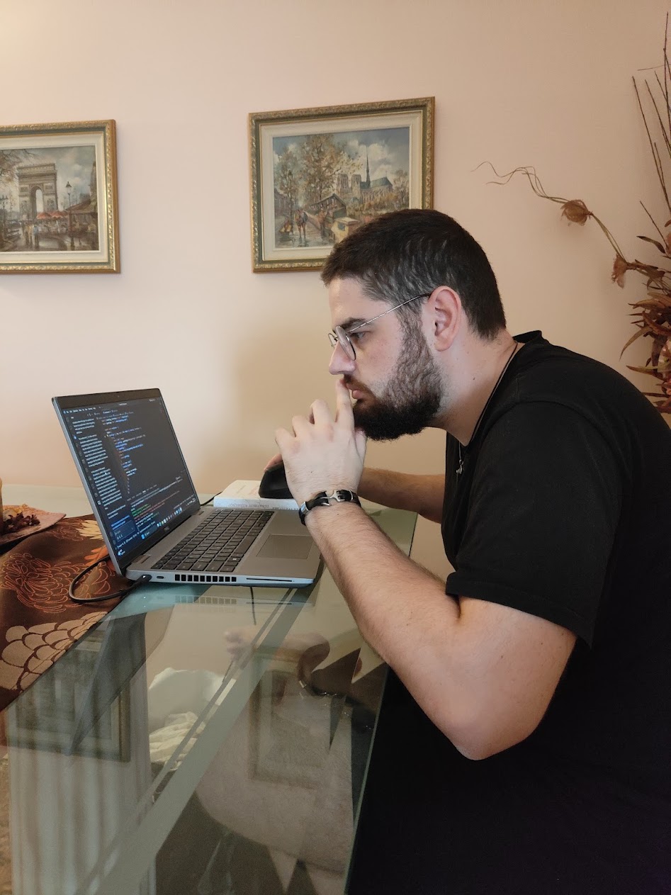 Coding workspace
